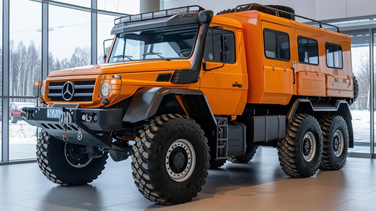2026 Mercedes Unimog 6×6 Camper: Ultimate Rugged Adventure Machine