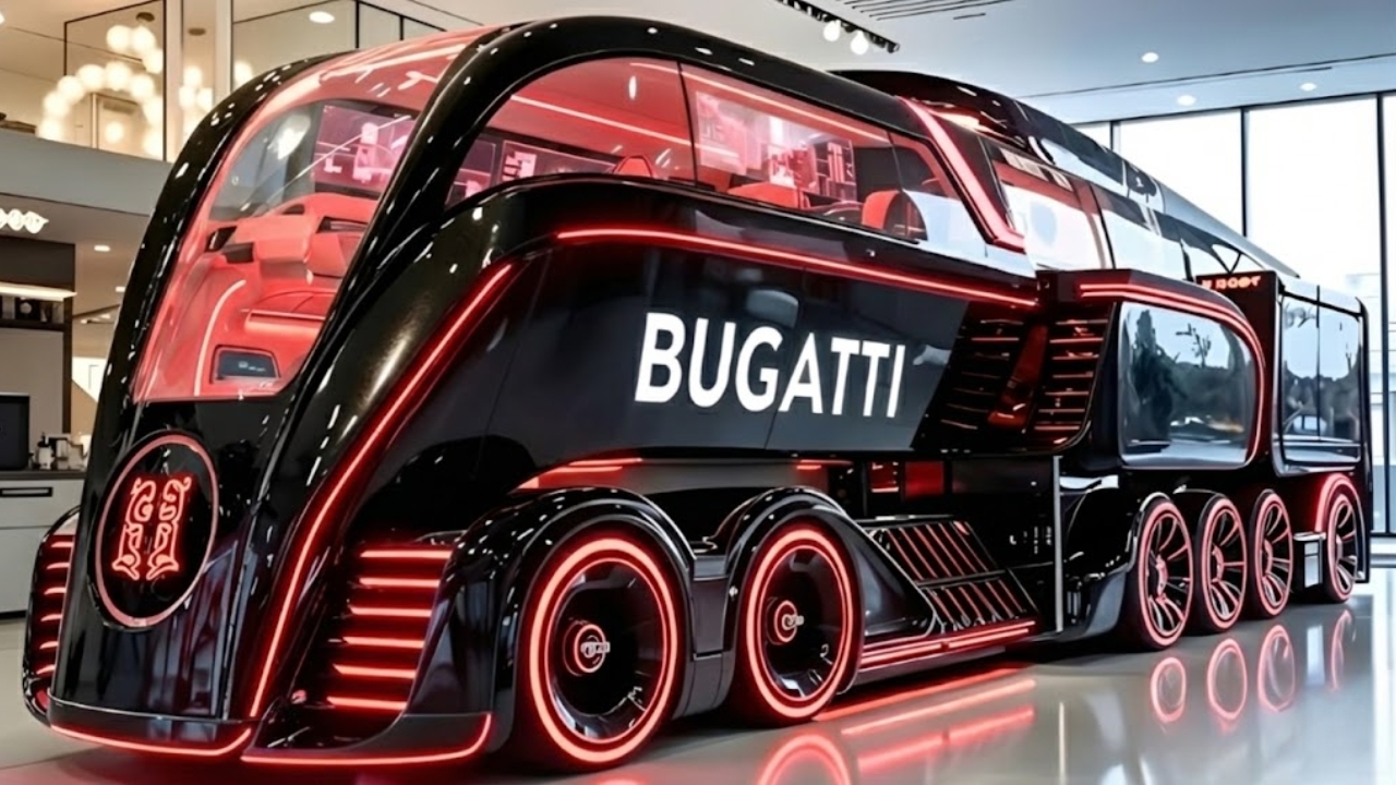 2026 Bugatti Motorhome: Hypercar-Inspired Luxury RV with Futuristic Design
