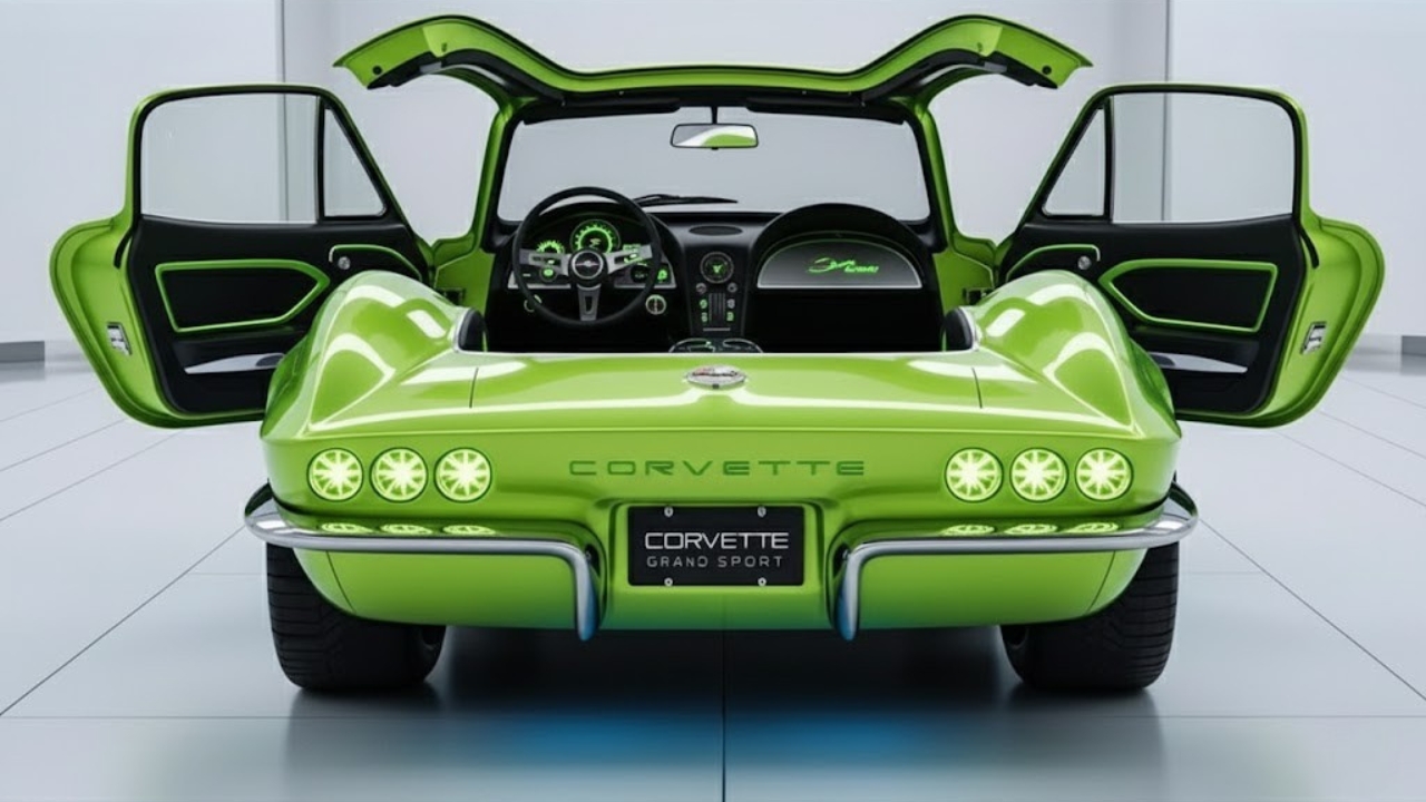 2026 Corvette Grand Sport Revealed: Extreme Power, Style & Performance Unleashed