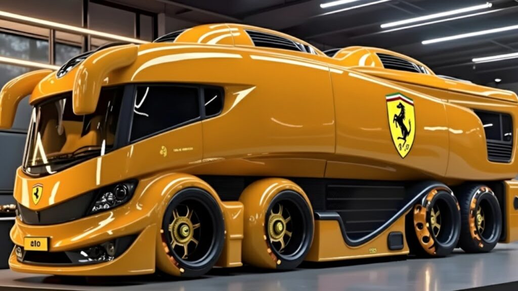 2026 Ferrari Motorhome: Luxury, High-Tech Features, Powerful Engine & Price Details