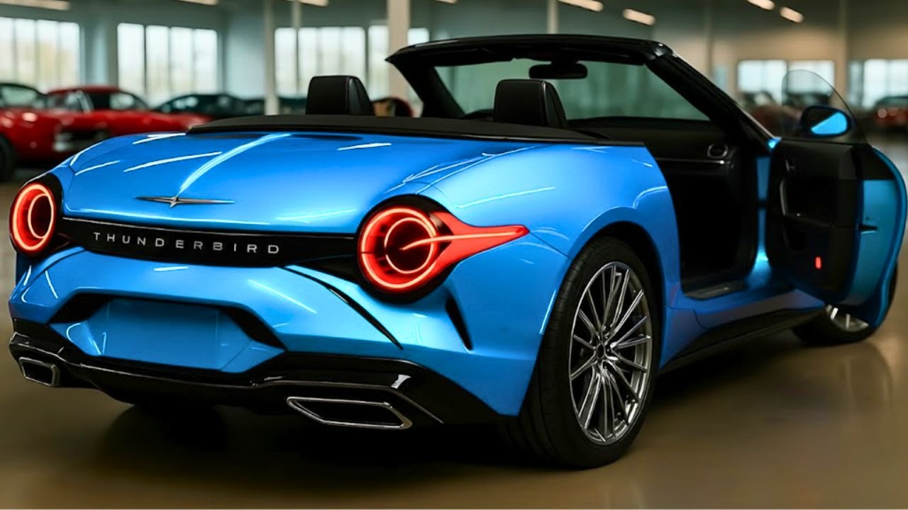 2026 Ford Thunderbird Convertible: Retro Icon Meets Next-Gen Performance