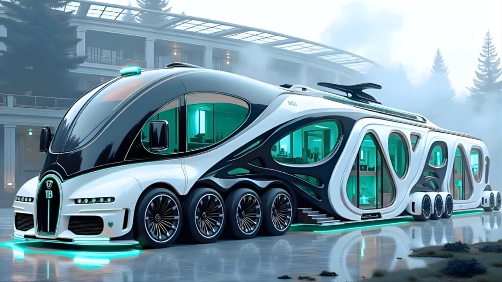 2026 Futuristic Motorhome Unveiled: Luxury, Smart Technology & Next-Gen Design