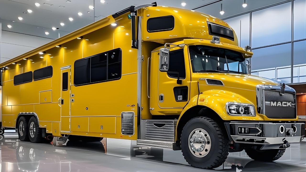 2026 Mack 6×6 Motorhome Camper Unveiled: Heavy-Duty Power Meets Next-Level Luxury Travel