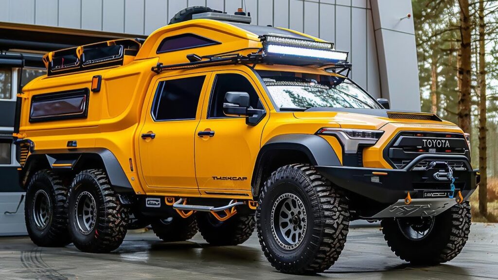 2026 Toyota 6×6 Hybrid Camper Revealed: The Ultimate Off-Road Adventure Beast