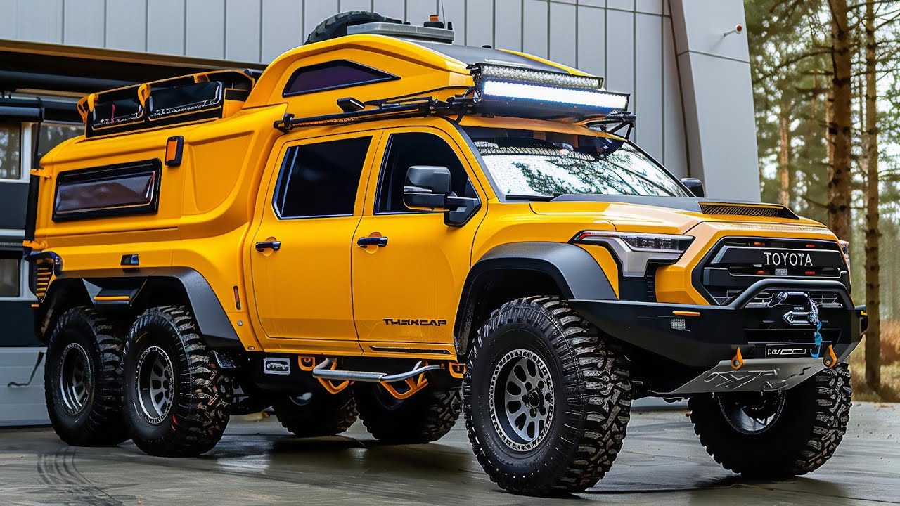 2026 Toyota 6×6 Hybrid Camper Revealed: The Ultimate Off-Road Adventure Beast