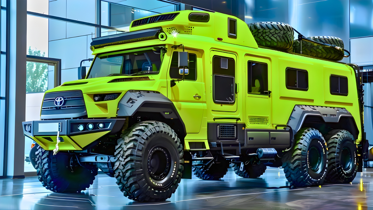 2026 Toyota Terramax 6×6: The Most Powerful Hybrid Off-Road Beast Yet