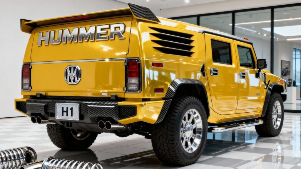 2026 Hummer H1 Concept: Brutal Off-Road Titan Reborn to Dominate Cities & Wild Terrain