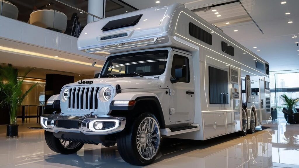 Luxury motorhome based on Jeep Gladiator