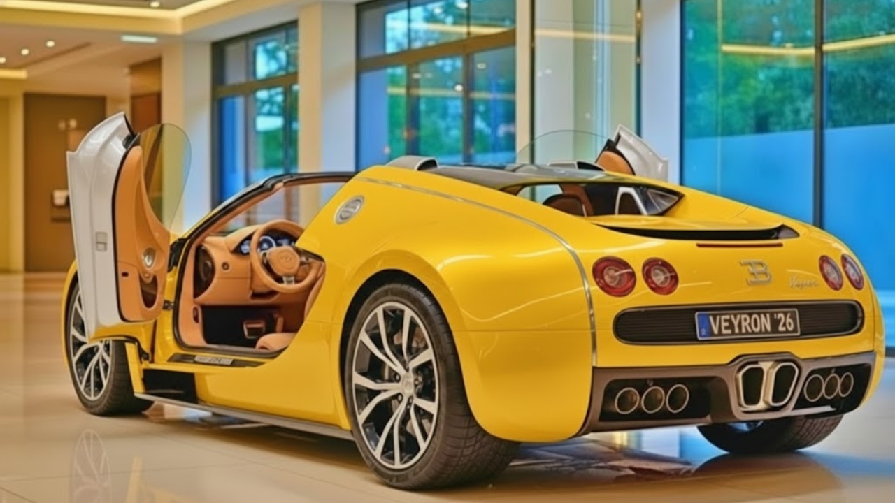 2026 Bugatti Veyron First Look: Extreme Speed, Next-Gen Tech & Record-Breaking Performance