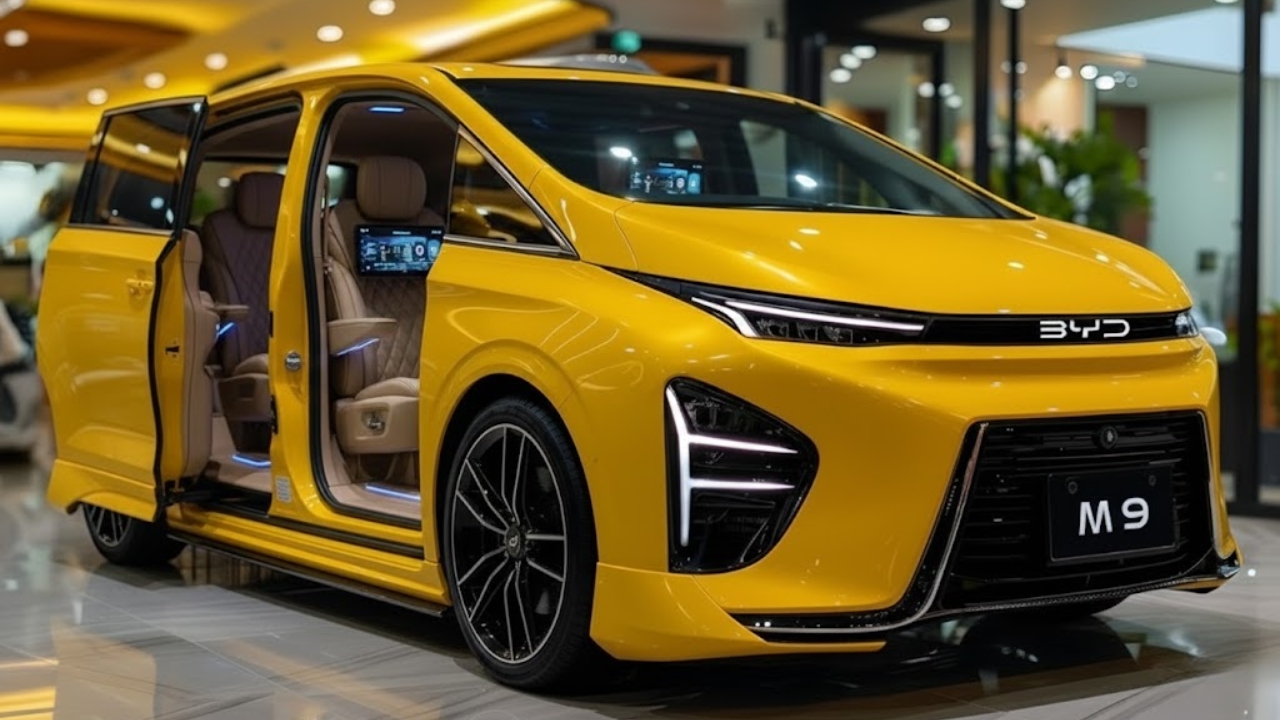 2026 BYD M9 First Look: Luxury Family MPV With Powerful Hybrid Performance!