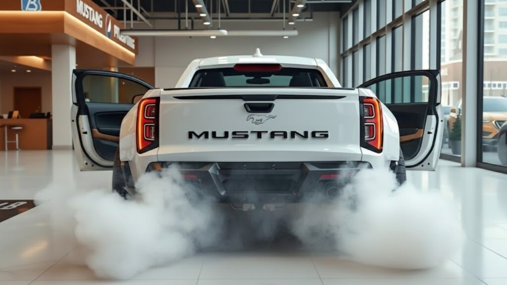 2026 Ford Mustang Pickup First Look: A Sporty Truck That Blends Power and Practicality