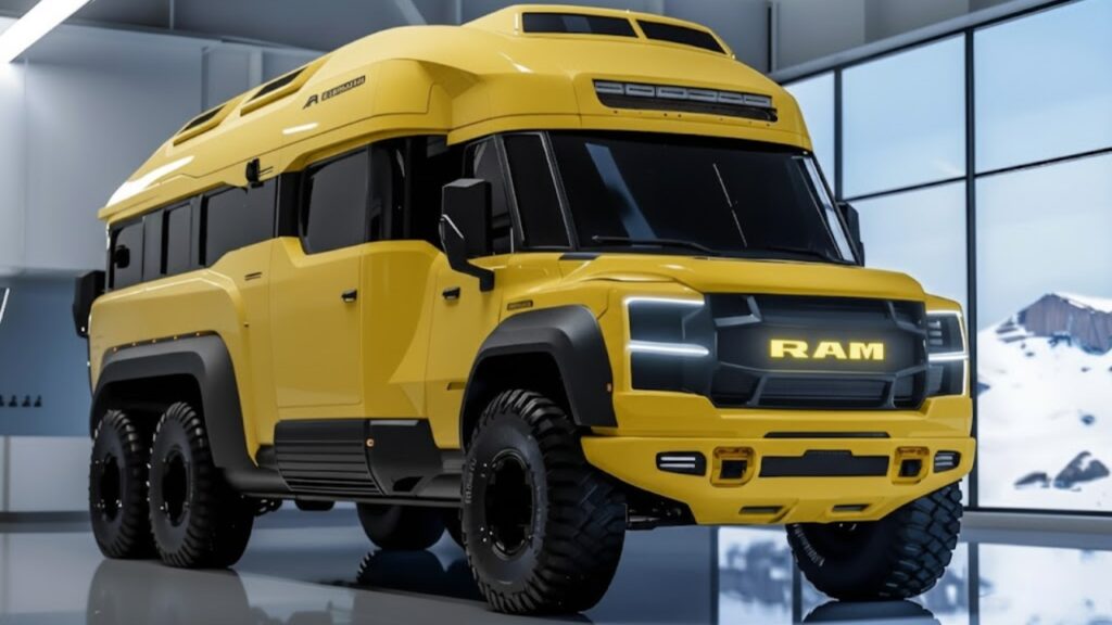 2026 RAM Motorhome Revealed: Ultimate Luxury & Power for Long-Distance Travel