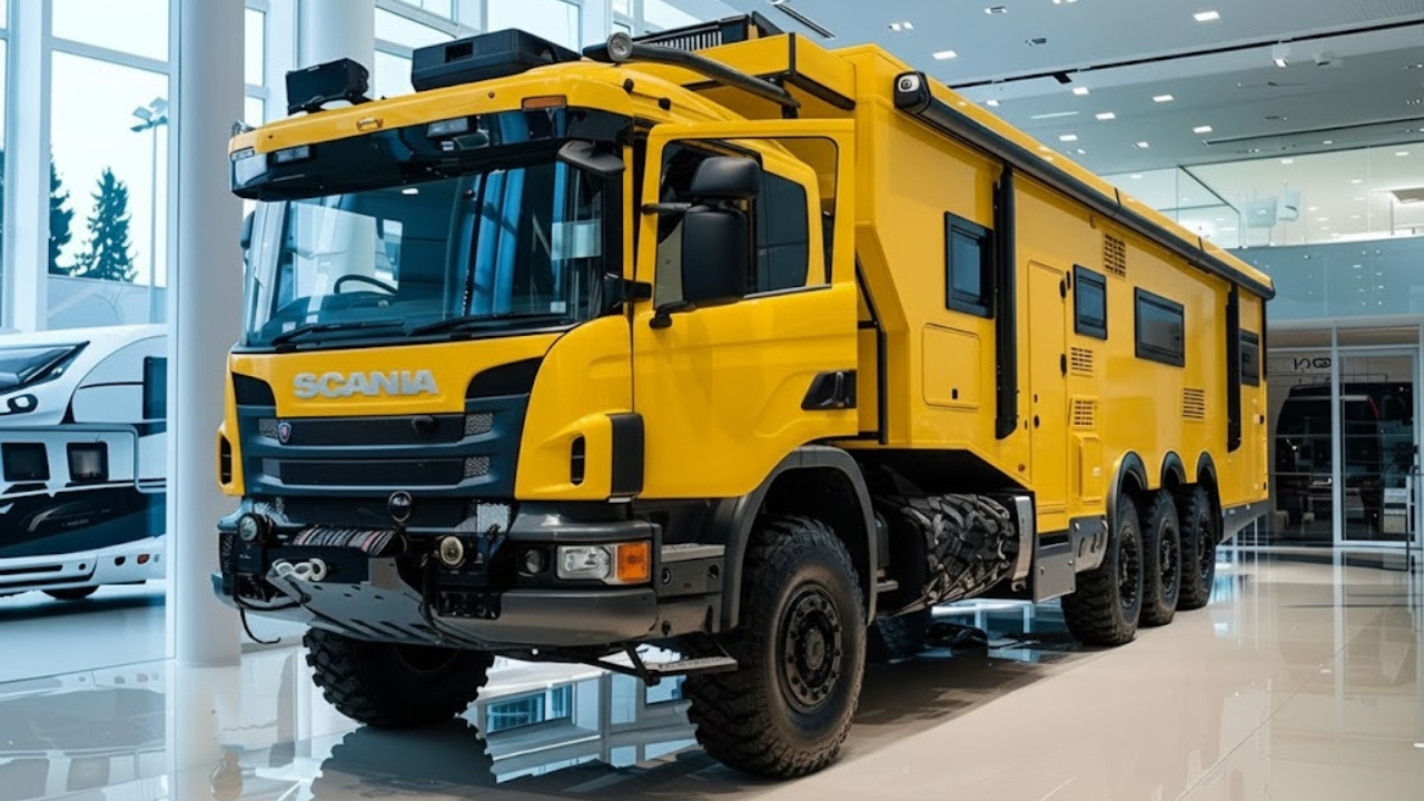 2026 Scania 8×8 Desert Cruiser: Insane Luxury, Desert-Ready Power & Off-Grid Expedition Tech