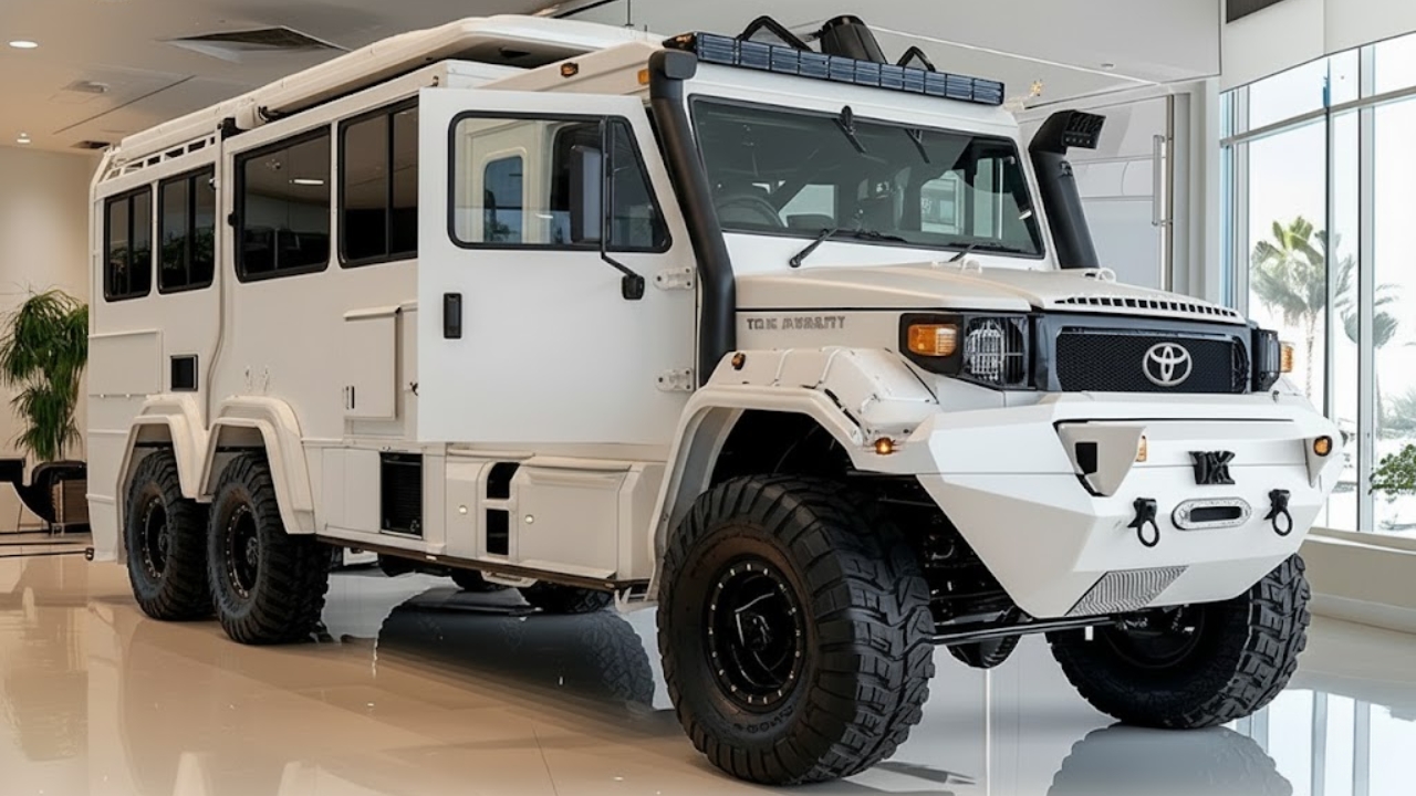 2026 Toyota NovaVoyager Review : The 6×6 Expedition Camper Built for Extreme Adventures