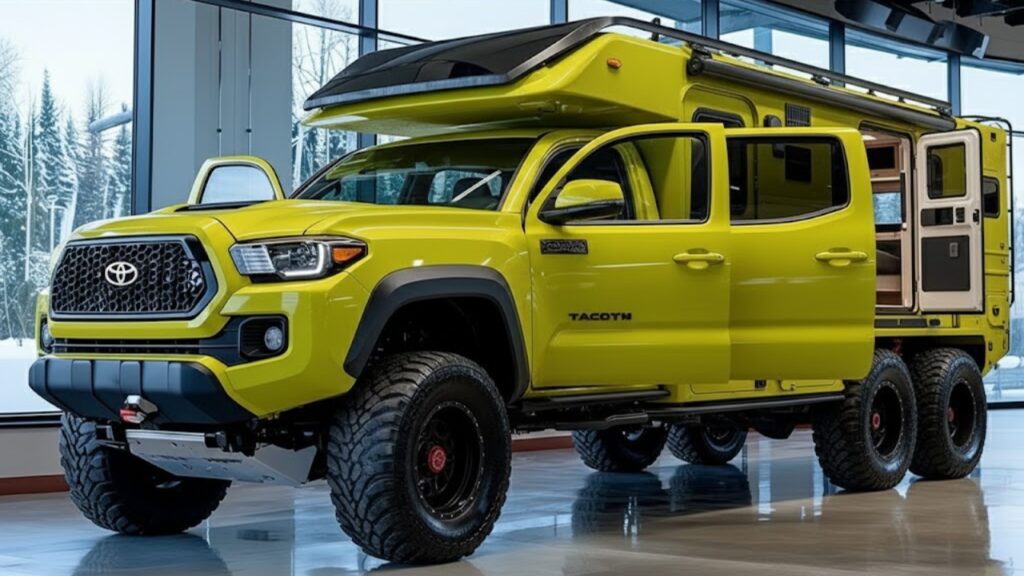 2026 Toyota Tacoma Motorhome First Look: A Tough, Luxury Camper Built for Adventure