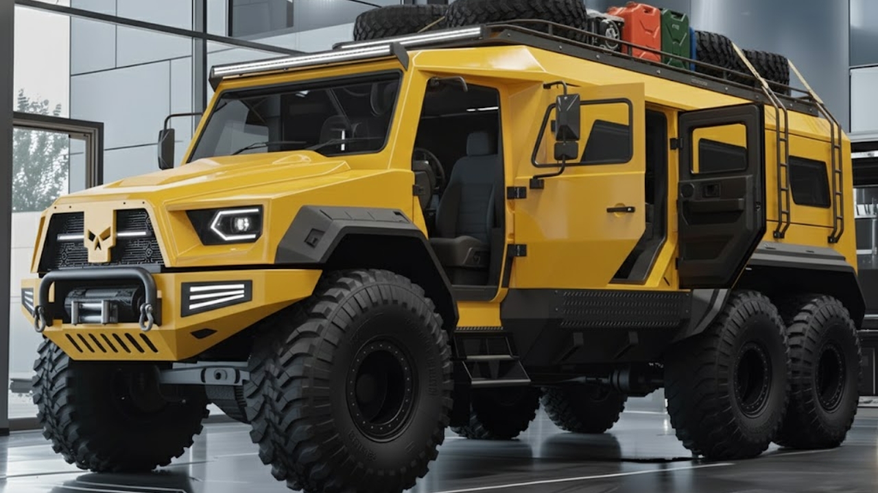 2026 Toyota TerraGuard: Ultimate 6×6 Survival Motorhome for Extreme Wilderness